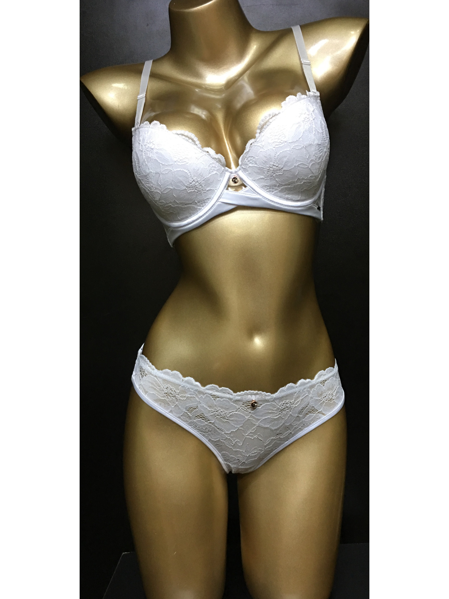 Комплект женского нижнего белья Balaloum А9370 Белый
