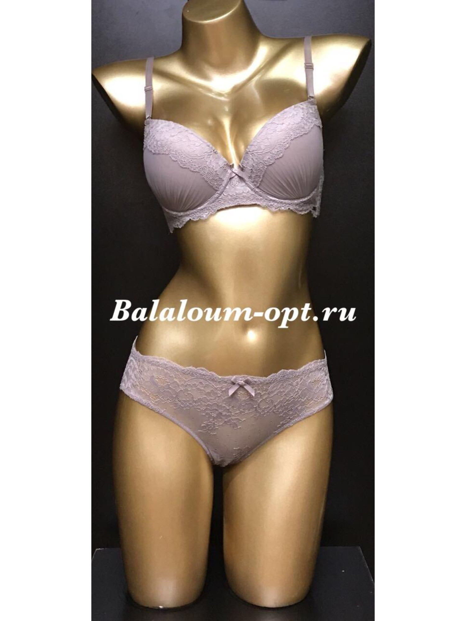Комплект женского нижнего белья Balaloum A9382 Капучино